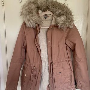 H&M WINTER TRENCH COAT